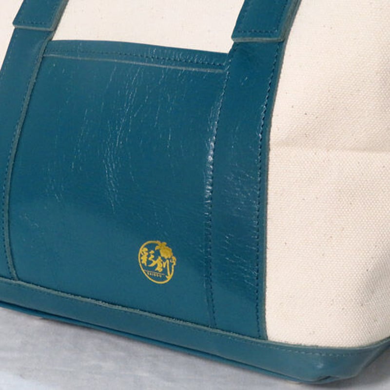 着物リメイク　アンティーク藍本染浴衣　綿　夏物ロングコート＊トートバッグ 着物リメイク アンティーク藍本染浴衣 綿 夏物ロングコート