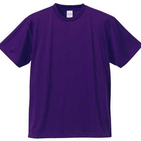 ドライTシャツ【パープル】