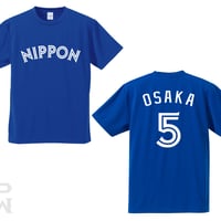 ブルージェイズ型ドライTシャツ