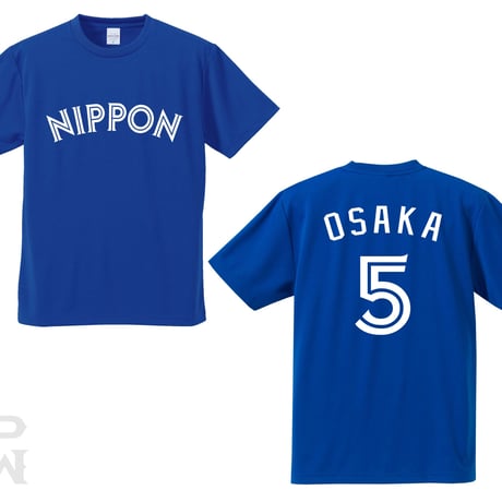 ブルージェイズ型ドライTシャツ