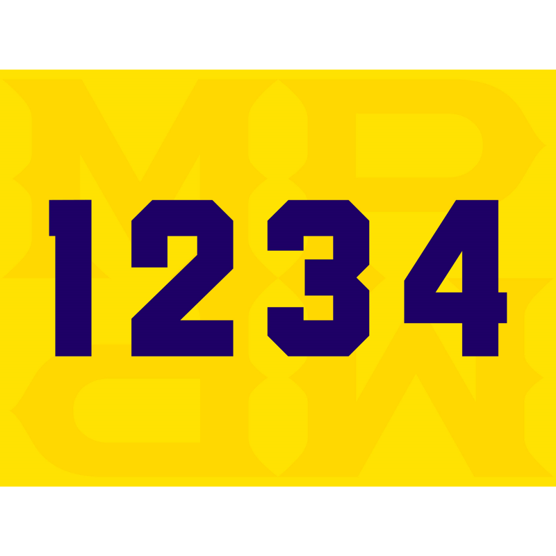 背番号【ボカジュニアーズ95型】 | MarkPark［ﾏｰｸﾊﾟｰｸ］