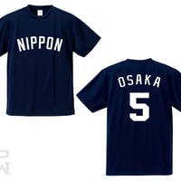 ヤンキースＲ型ドライTシャツ
