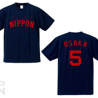 レッドソックス型ドライTシャツ