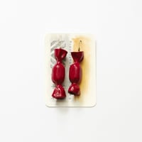 赤いキャンディピアス no.2