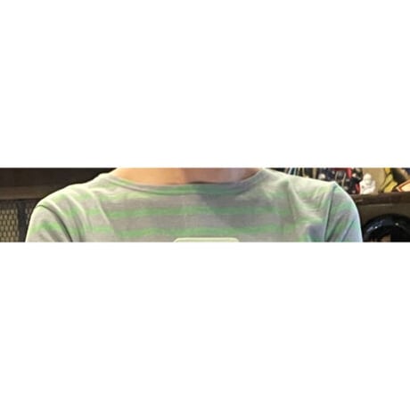 Le minor   ルミノア　 short sleeve  lateral stripes 20ゲージ（薄手）