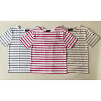 Leminor    boder   short sleeve 20ゲージ（薄生地）