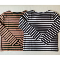 Leminor 　Long sleeve Boder T shirt  20ゲージ（薄生地）
