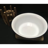 琺瑯洗面器　　　　昭和４０年〜５０年頃