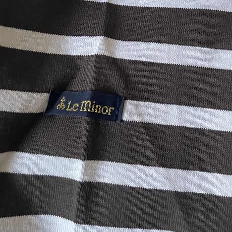 Leminor 　Long sleeve Boder T shirt  20ゲージ（薄生地）