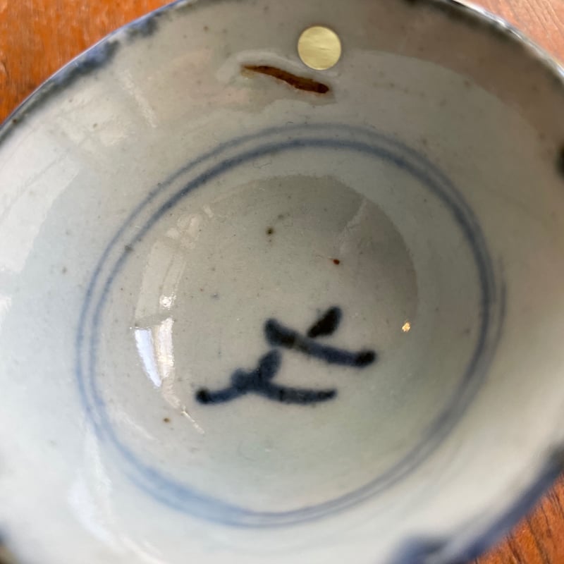 古伊万里 古染付煎茶器 なずな文様 幕末明治 | れいゆぅる rayures