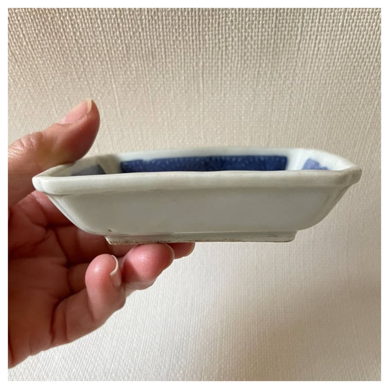 瀬戸焼　雲形向付　4客　15cm　明治〜昭和初期 瀬戸焼雲形向付4客15cm明治〜昭和初期