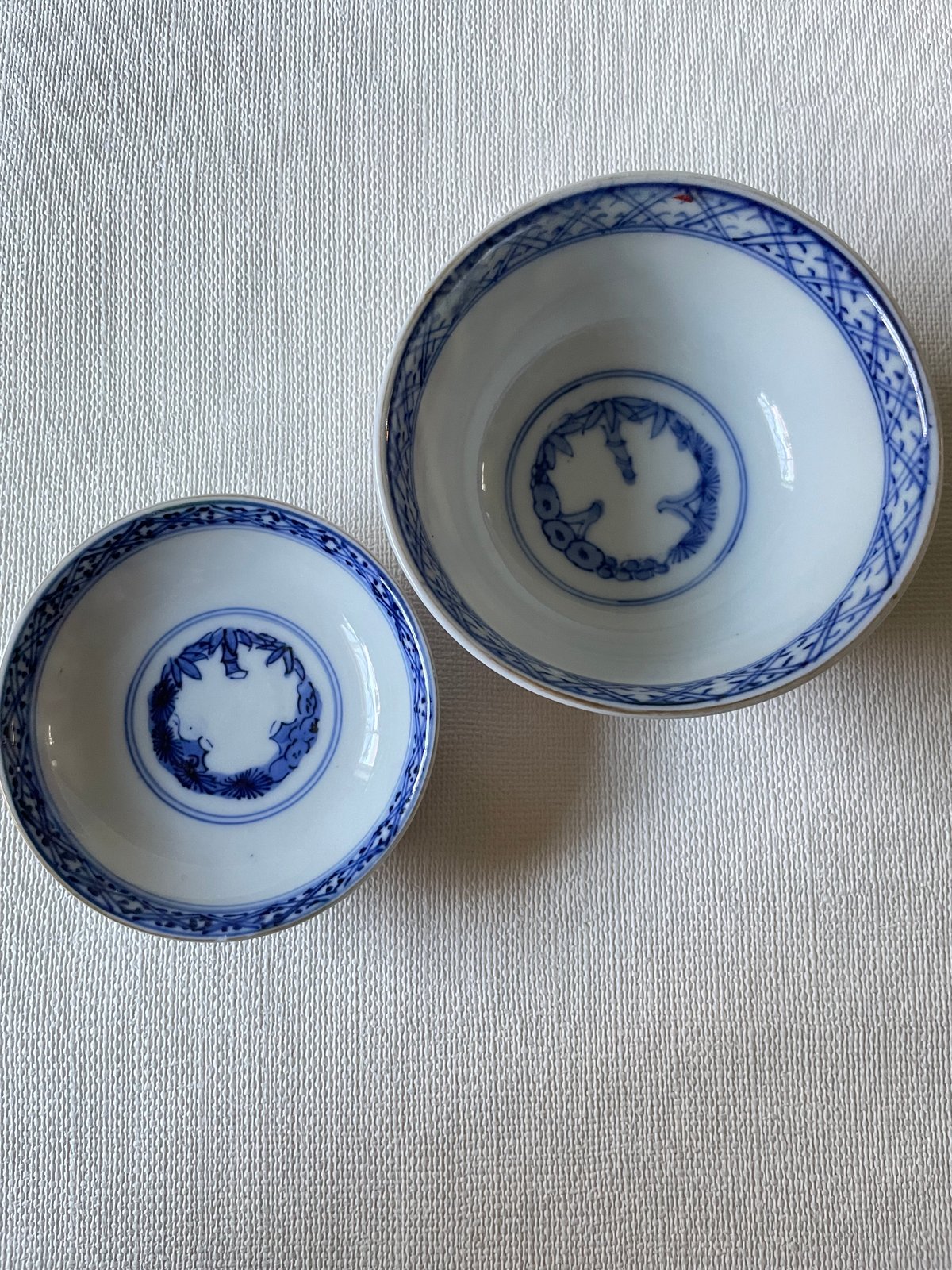 大聖寺伊万里 蓋付き茶碗 鳳凰文様 江戸後期 | れいゆぅる rayures