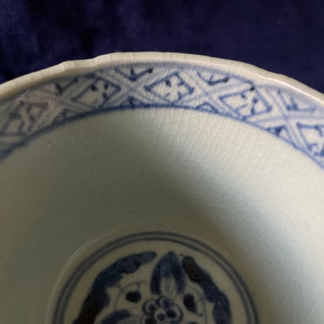古伊万里　青磁蕎麦猪口　江戸後期　完品/ニュウ