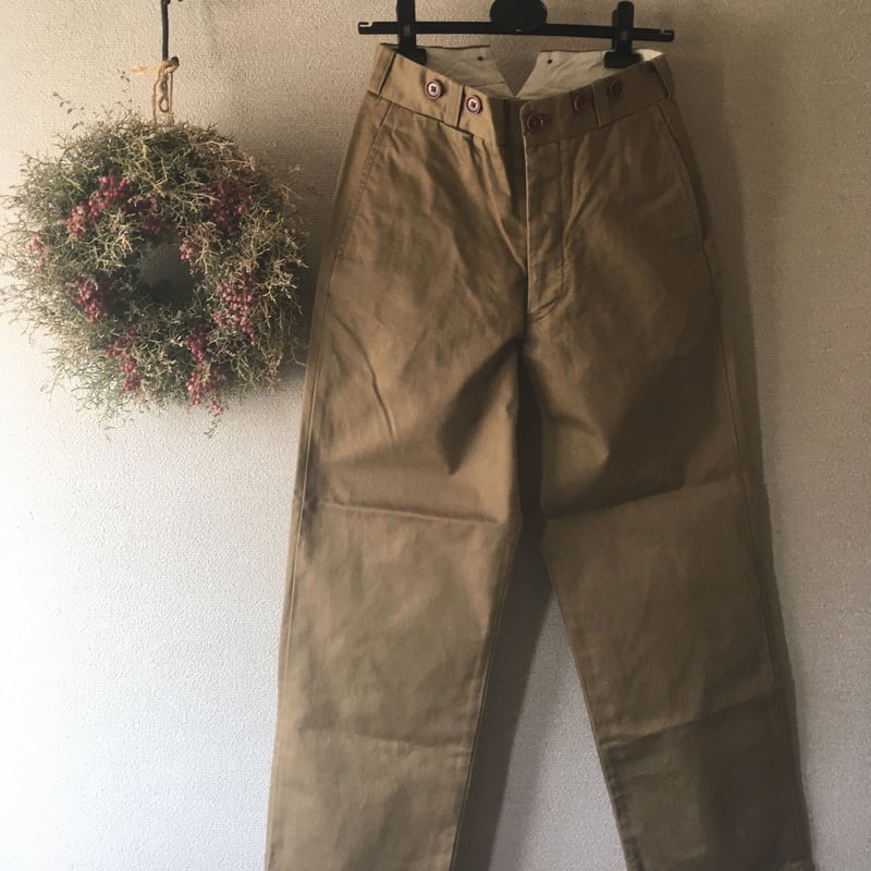 Nigel caborn woman BASIC CHINO | れいゆぅる rayures