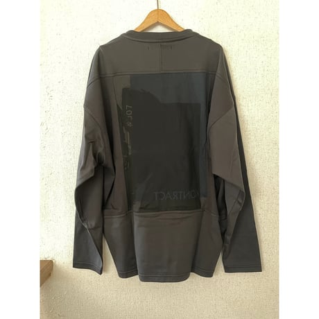 KONTRACT 007-CS-02TS 綿天竺グラフィックパッチワークカットソー