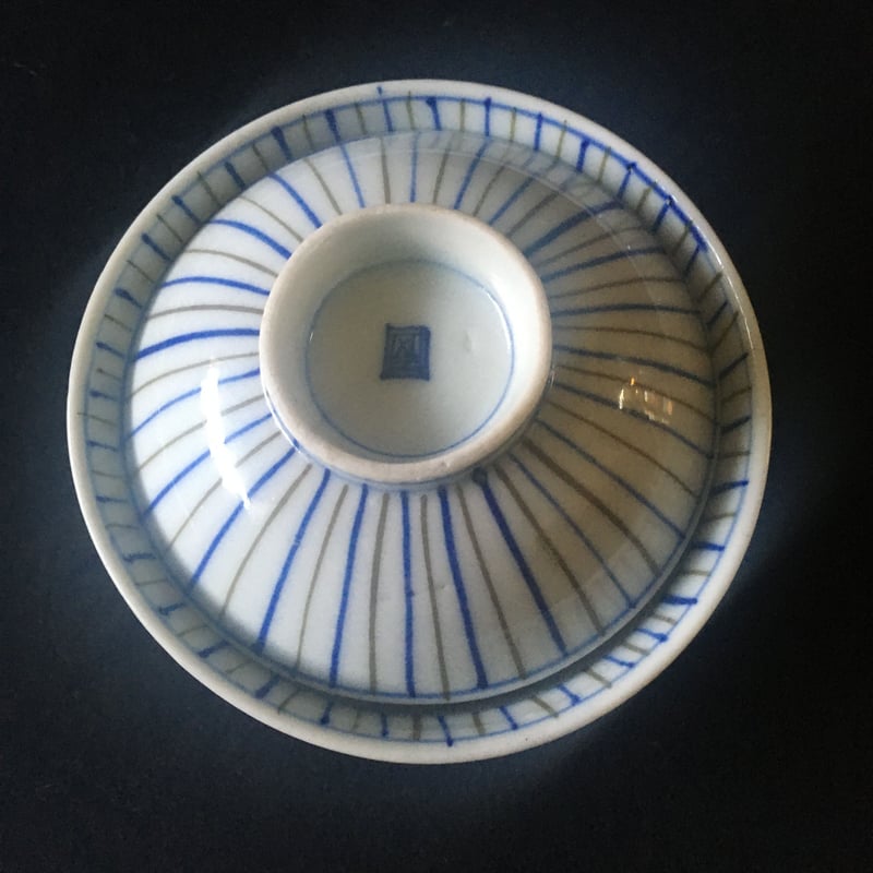 瀬戸焼 麦わら茶碗 縞文様 明治時代 | れいゆぅる rayures
