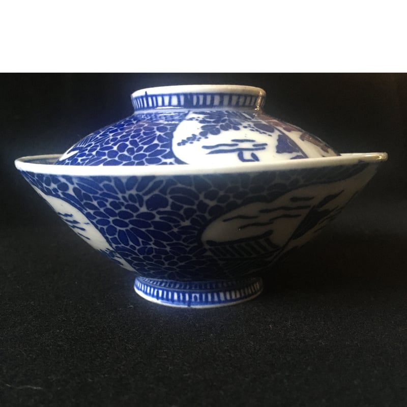 くらわんか小碗 コンニャク印判 くらわんか小碗 コンニャク印判