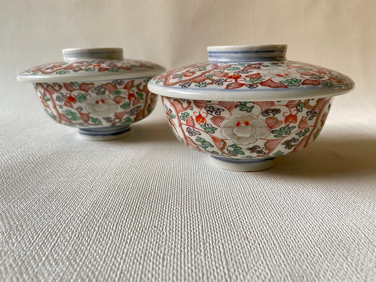 古伊万里 蓋付き蒸し茶碗 | れいゆぅる rayures