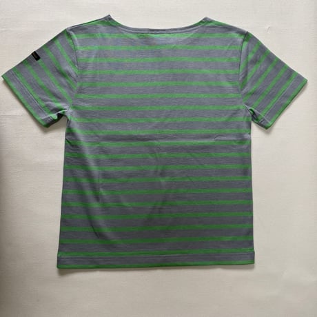 Le minor   ルミノア　 short sleeve  lateral stripes 20ゲージ（薄手）