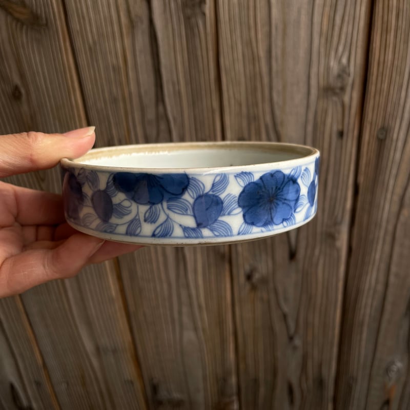 古伊万里 染付二段重 細線花文様 (共箱付) 江戸後期 | れいゆぅる rayures