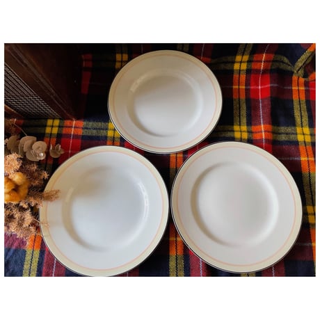 東洋陶器　洋食器プレート皿　昭和３０年代〜４０年代