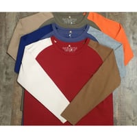 Nigel cabourn women COLOUR MIX T-SHIRT LONG SLEEVE