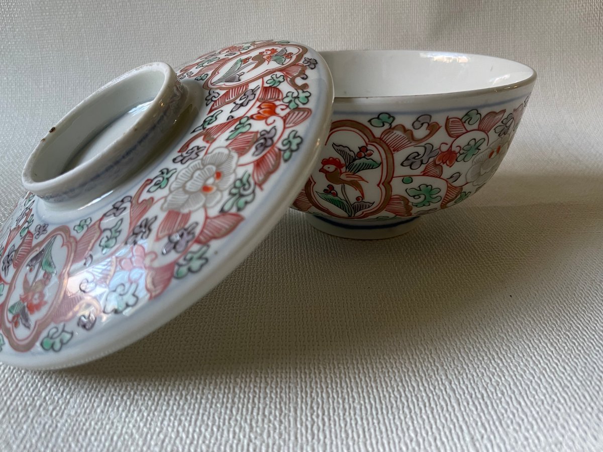 古伊万里 蓋付き蒸し茶碗 | れいゆぅる rayures