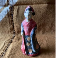 土人形　町娘　明治時代