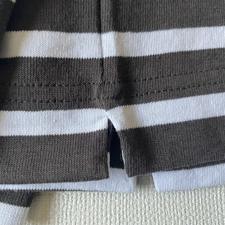 Leminor 　Long sleeve Boder T shirt  20ゲージ（薄生地）