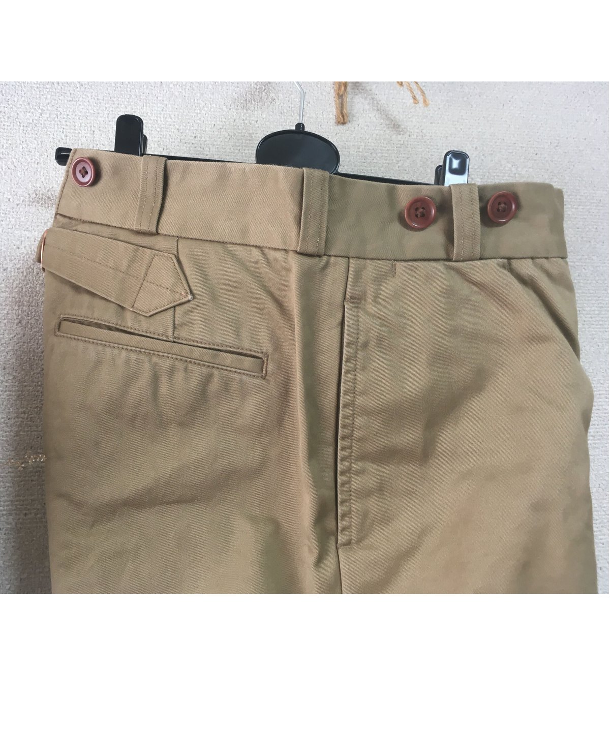 Nigel caborn woman BASIC CHINO | れいゆぅる rayures