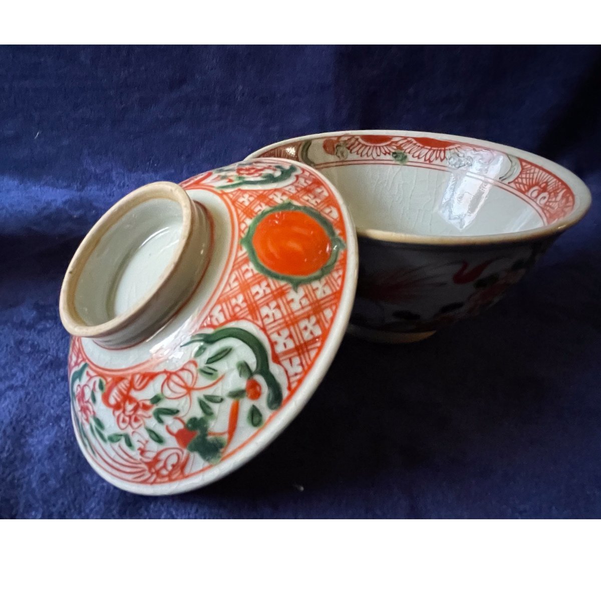 幕末～明治　赤絵　徳利　送料込み 幕末～明治赤絵徳利送料込み