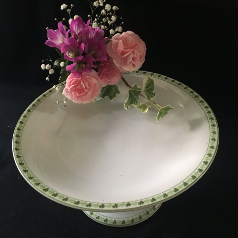 コンポート(大皿) 　 　　大正～昭和初期 日本陶器会社（現ノリタケ）コンポート 昭和初期 | れいゆぅる