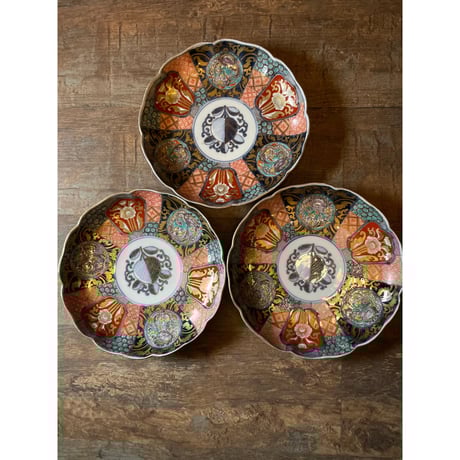 【名品】江戸時代後期～明治時代初期　古伊万里　南蛮船の図　雷文様　花入れ　装飾品 名品】江戸時代後期～明治時代初期 古伊万里 南蛮船の図 雷文様 花