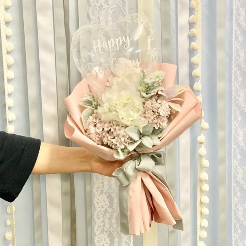 専用ページ　バルーンブーケ バルーンブーケ～FLOWER～くすみカラー|ベルビープライム電報