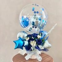 SD-43  Blue rose 置き型type アレンジメント