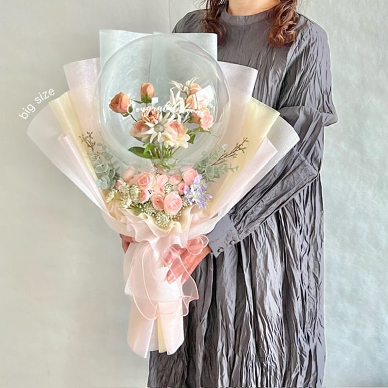 HBS-75 Maria バルーンフラワーブーケ Lサイズ | ohana balloon