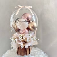 SD-28   Colon balloon  ナチュラル＆シックな置き型タイプ【文字入れ可】