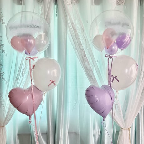 名入れ  バルーンギフト  ヘリウム入りバルーン｜誕生日・結婚式・推し活｜T4-10 Floating Balloon 色が選べる♪