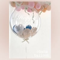 T5  Lsize バブルバルーン   色が選べる♪ヘリウム入り浮かせてお届け