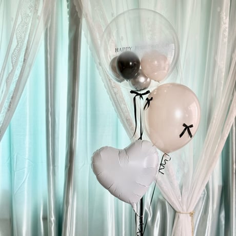 名入れ  バルーンギフト  ヘリウム入りバルーン｜誕生日・結婚式・推し活｜T4-10 Floating Balloon 色が選べる♪
