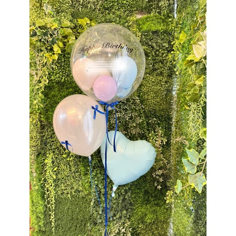 名入れ  バルーンギフト  ヘリウム入りバルーン｜誕生日・結婚式・推し活｜T4-10 Floating Balloon 色が選べる♪