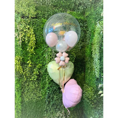 名入れ  バルーンギフト  ヘリウム入りバルーン｜誕生日・結婚式・推し活｜Heart & Bloom 色が選べる♪