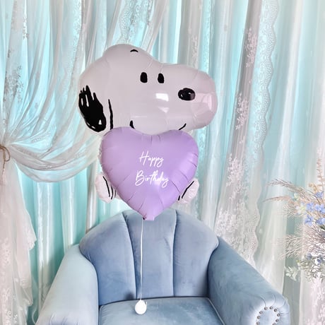 SNOOPY balloon message 色が選べる♪