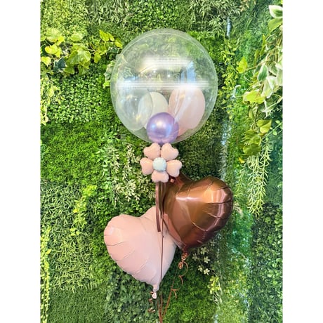 名入れ  バルーンギフト  ヘリウム入りバルーン｜誕生日・結婚式・推し活｜Heart & Bloom 色が選べる♪