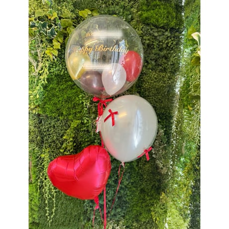 名入れ  バルーンギフト  ヘリウム入りバルーン｜誕生日・結婚式・推し活｜T4-10 Floating Balloon 色が選べる♪