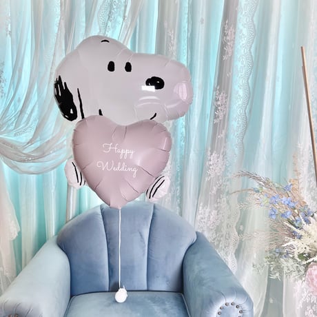 SNOOPY balloon message 色が選べる♪