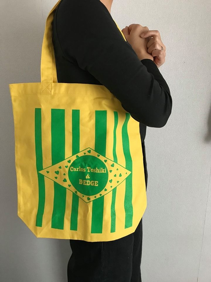 カルロス・トシキ&B-EDGE 2019LIVE TOUR OFFICIAL限定トートバ カルロス・トシキ&B-EDGE 2019LIVE TOUR OFFICIAL限定トートバ