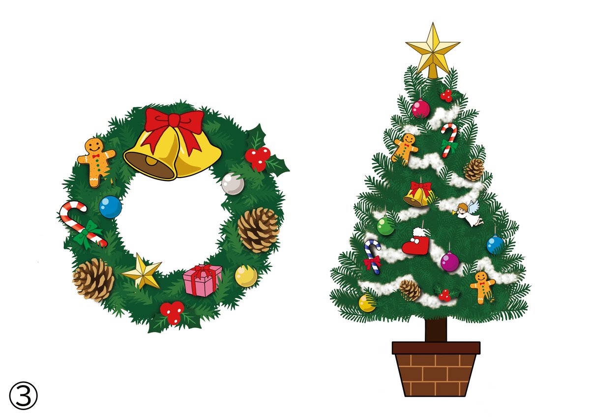 行事の由来シリーズ 紙芝居「クリスマスってなに？」印刷用データ 
