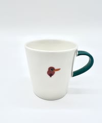 イラスト入りマグカップ　アカショウビン