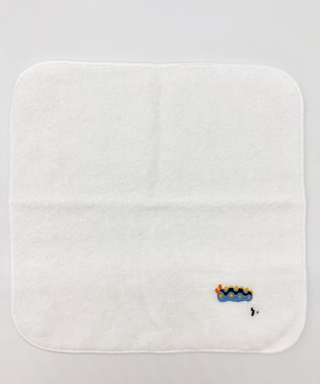 綿刺繍プチタオル　ウミウシ